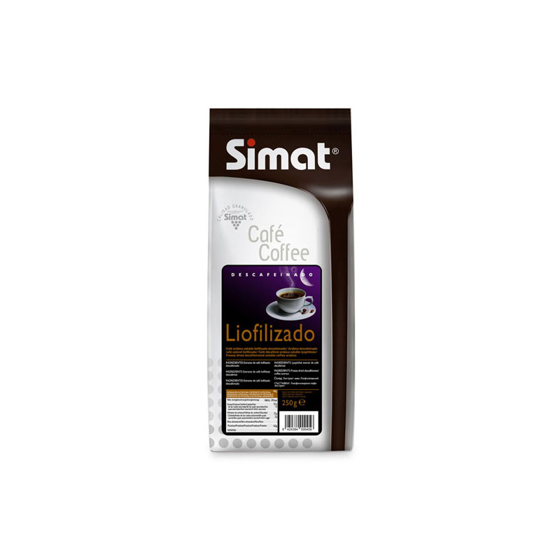 Simat Decaffeinated freeze dried coffee